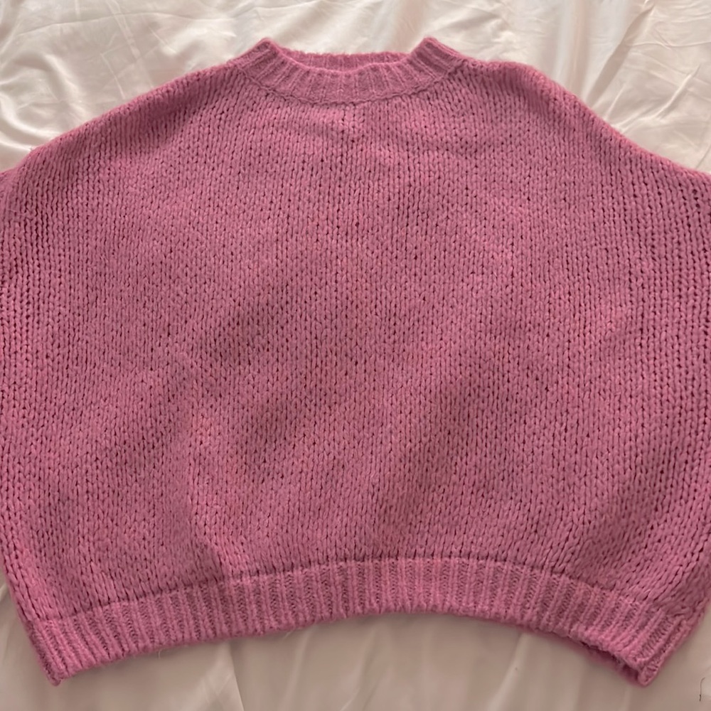 Meet Me There Pink Sweater